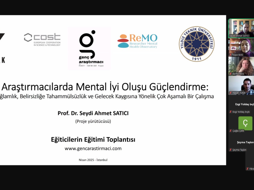 Projemizin 3 aşamasına yer alan "Eğiticilerin Eğitimi" toplantısı gerçekleştirildi